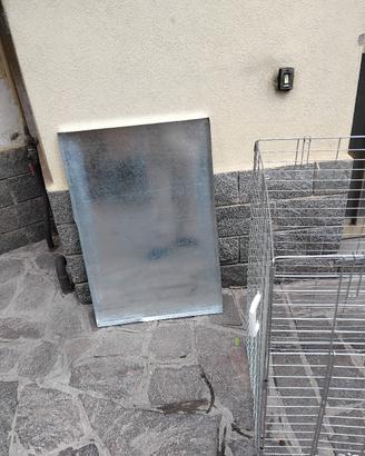 Kennel in metallo zincato 