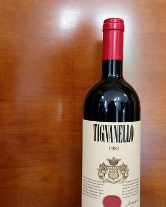 Tignanello 1981 - Antinori