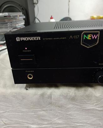 Amplificatore PIONEER A 117 revisionato e pulito.