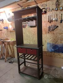 Mobile cucina porta vini e porta  bicchieri