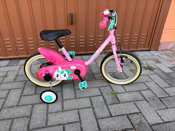 Bicicletta bambina taglia 14 B-twin