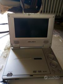 DVD portatile tutti accessori bush pdvd0708