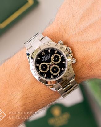 Rolex Daytona Black 116520_Slim Hands_MK1_Like New