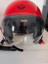 Casco jet LS Trendy Vision rosso