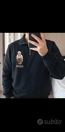 sweat quarter zip tg.L