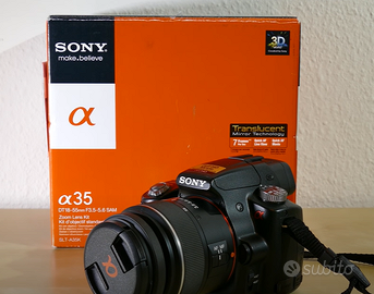 Sony SLT-A35, reflex digitale