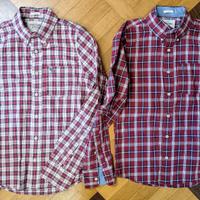ABERCROMBIE & FITCH CAMICIA SCOZZESE QUADRI COTONE