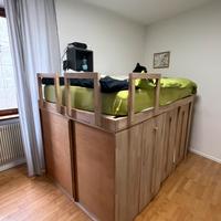 Letto armadio una piazza e mezza