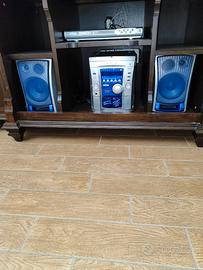 Impianto Stereo con Lettore CD e Lettori Cassette