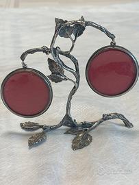 Portafoto alberello argento