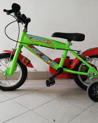 bici con rotelle per bimbo 2-5 ann