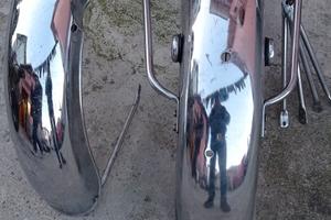 parafanghi moto Norton 750 atlas