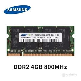 RAM DDR2 4GB + 2GB