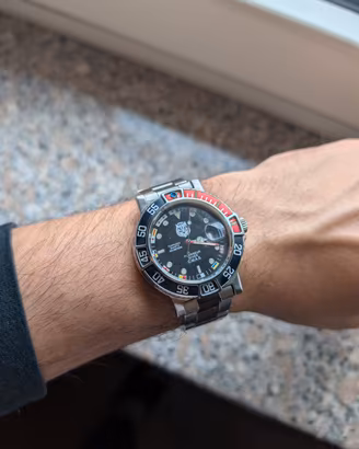 RARO Orologio Diver Vintage Temphora C.M.A.S. 300m
