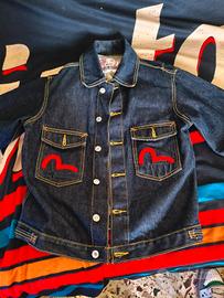Giubbino jeans EVISU originale Taglia S
