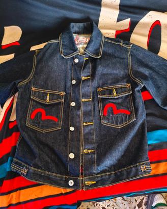 Giubbino jeans EVISU originale Taglia S