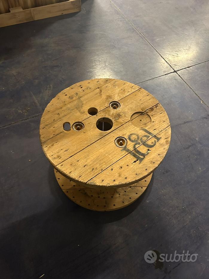 16 Bobine Vuote In Legno - Diametro 50 Mm - Per Filo, Nastro, Fai Da Te - Organizzazione Cucito - Foto 12