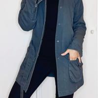 Cappotto Imbottito Grigio, TopShop