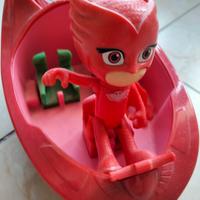 tre personaggi PJ masks