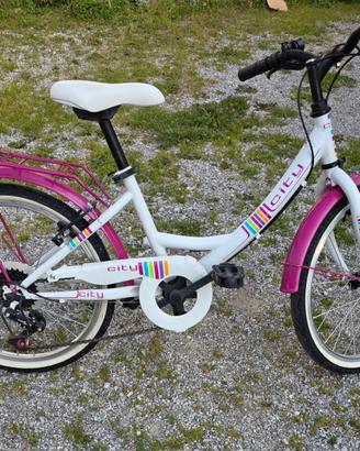 bici bimba taglia 20