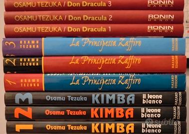 Lotto manga Osamu Tezuka serie complete