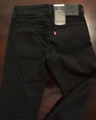 Levi's Jeans Skinny 711 Neri (Donna) - Tg. 24x32