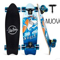 Skateboard Cruiser in legno d’acero. Sigillato