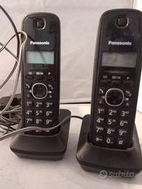 panasonic coppia telefoni cordless non collaudo