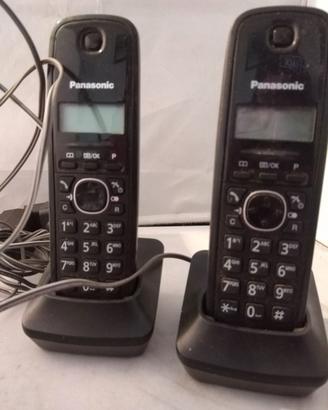 panasonic coppia telefoni cordless non collaudo