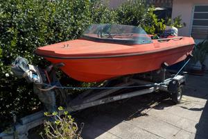 Barca ghibli completa di motore e carrello