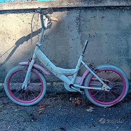 Bici Bicicletta Bimba Bambina 16" da sistemare