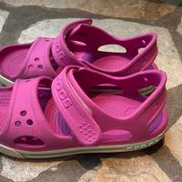 Sandali Crocs bambina n.32-33 (J1)
