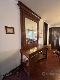 Consolle con specchiera