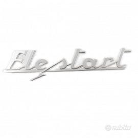 Targhetta posteriore Bomisa Vespa 50 Elestart V5A 