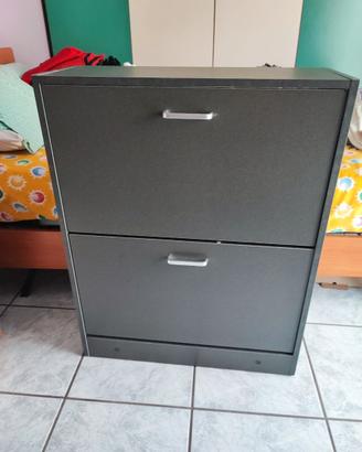 Scarpiera  in legno  salvaspazio nuova