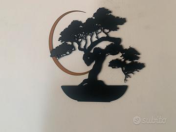 Decorazione parete, bonsai,stampa 3d