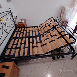 Rete matrimoniale con reti singole reclinabili