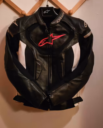 Giacca moto donna pelle Alpinestars STELLA JAWS V3