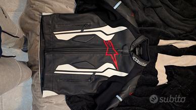 Alpinestar Giubbotto in pelle tg 50