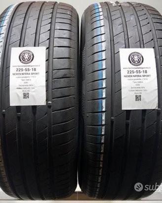 2 gomme 225 55 18 nexen a11514