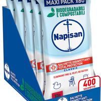 Napisan Salviette Disinfettanti 5 pacchi da 80pz