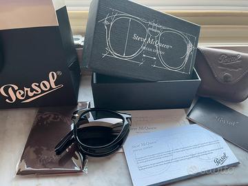 Occhiali Persol Steve Mcqueen neri limited edition