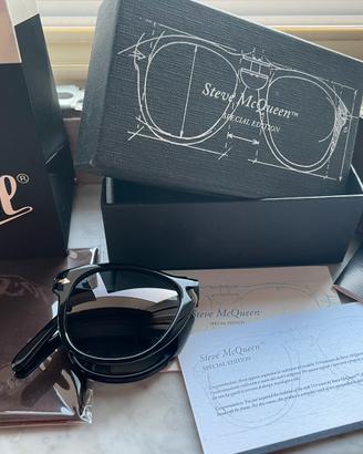 Occhiali Persol Steve Mcqueen neri limited edition