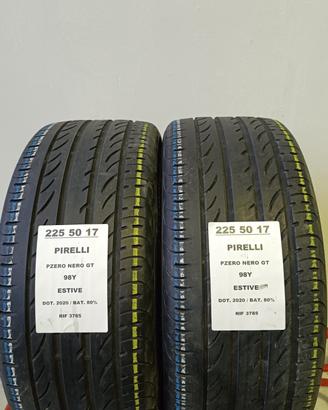 2 GOMME 225 50 17 PIRELLI RIF3785