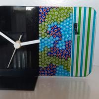 orologio in vetro di Murano 