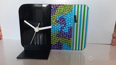 orologio in vetro di Murano 