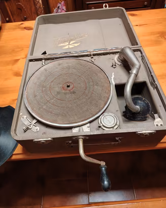 valigetta giradischi vintage +15 dischi