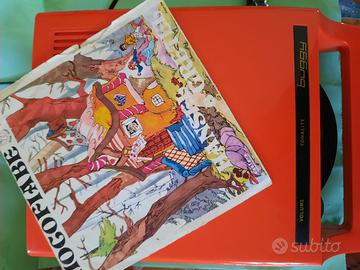 Mangiadischi Buggy anni 70, 45 giri, funzionante 