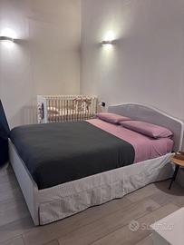 Letto matrimoniale RAMNEFJÄLL 160x200 con rete