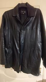 Giacca lunga pelle uomo taglia grande